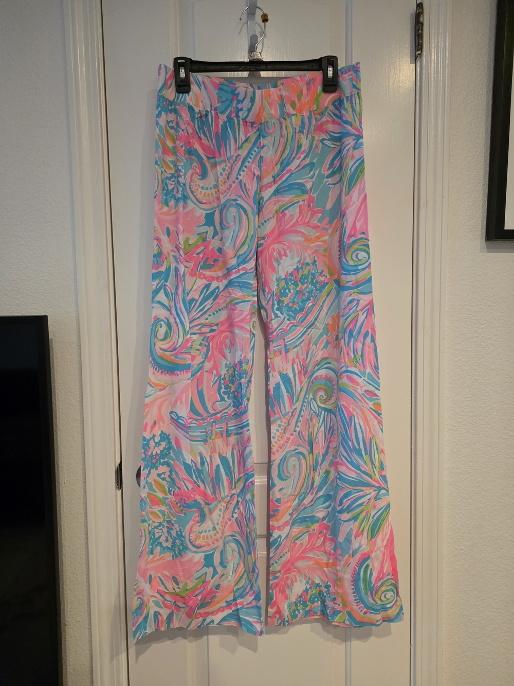 Lilly Pulitzer Bal Harbour Palazzo Pants  Size M.